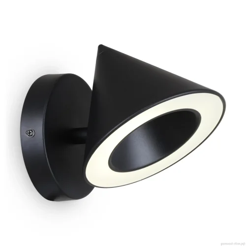 Бра LED Etro FR6141WL-L7B Freya чёрный на 1 лампа, основание чёрное в стиле хай-тек современный 