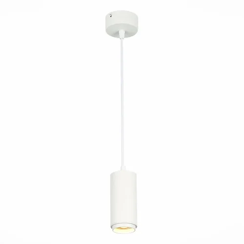 Светильник подвесной LED Zoom ST600.533.10 ST-Luce белый 1 лампа, основание белое в стиле хай-тек трубочки
