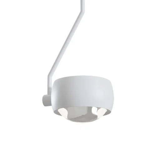 Светильник подвесной LED Lens MOD072PL-L8W3K Maytoni белый 1 лампа, основание белое в стиле хай-тек  фото 2