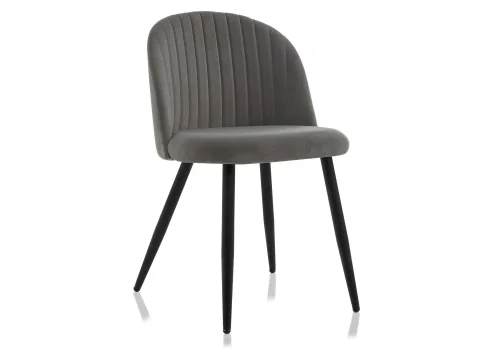 Обеденная группа Сариел dark gray / black 599451 Woodville на 1 , основание в стиле современный скандинавский фото 9