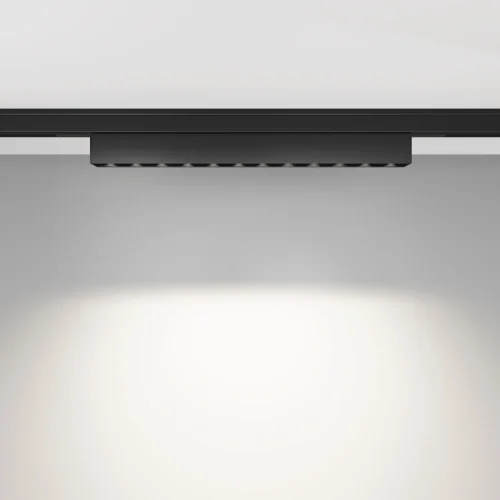 Трековый светильник Points 4000К 10Вт 30° Magnetic track system Levity TR193-1-10W4K-M-B Maytoni чёрный для шинопроводов серии Magnetic track system Levity чёрный фото 6