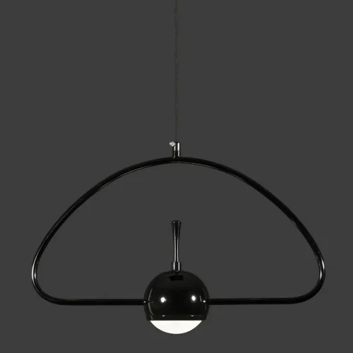 Светильник подвесной LED Nuance 8140-C LOFT IT чёрный 1 лампа, основание чёрное в стиле лофт минимализм  фото 4