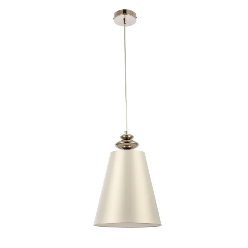 Светильник подвесной Rionfo SL1137.103.01 Evoluce белый 1 лампа, основание никель в стиле классический  фото 2