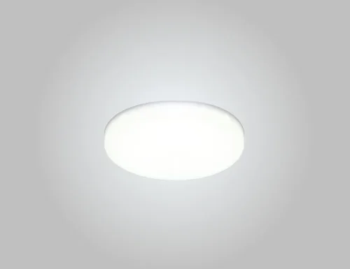 Светильник точечный LED CLT 500C120 WH Crystal Lux белый на 1 лампу, основание белое в стиле современный фото 2