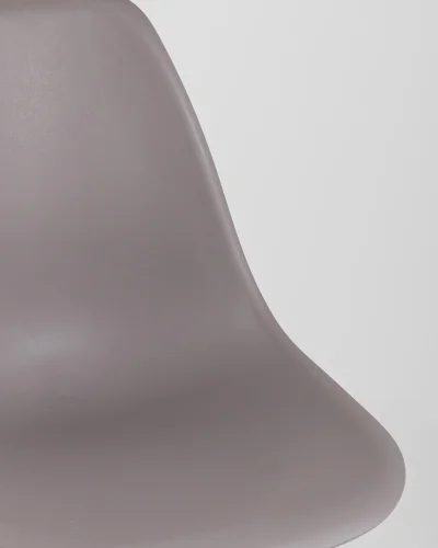 Стул EAMES, темно-серый 4шт. (набор) УТ000037612 Stool Group, /, ножки/массив бука/бежевый, размеры - *815***460*530 фото 4