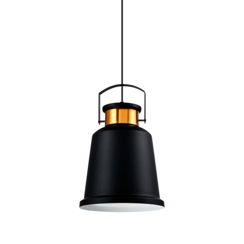 Светильник подвесной Done V1450-1P Moderli чёрный 1 лампа, основание чёрное в стиле лофт 