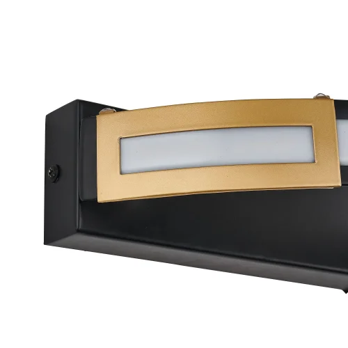 Бра LED Rota 4131-1W Favourite золотой чёрный на 1 лампа, основание чёрное в стиле современный  фото 4