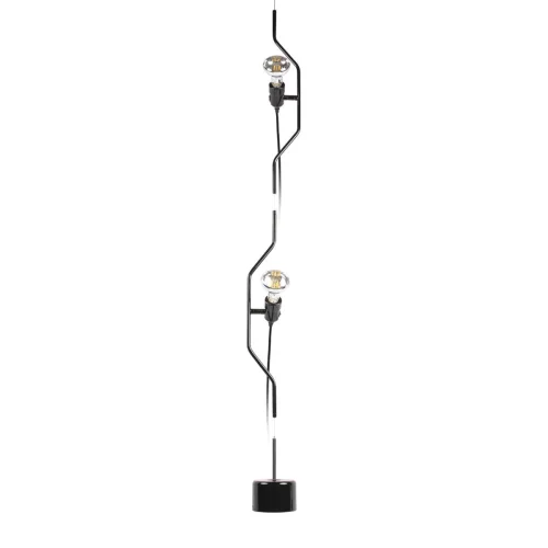 Светильник подвесной Parentesi 10346-2 Black LOFT IT без плафона 2 лампы, основание чёрное в стиле современный на растяжку фото 3