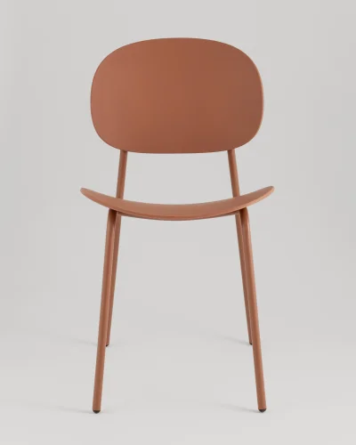 Стул Edie, пластик коричневый NP УТ000040833 Stool Group, коричневый/пластик, ножки/металл/коричневый, размеры - ***** фото 2