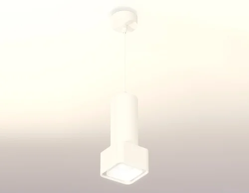 Светильник подвесной Techno spot XP7832001 Ambrella light белый 1 лампа, основание белое в стиле современный хай-тек  фото 2