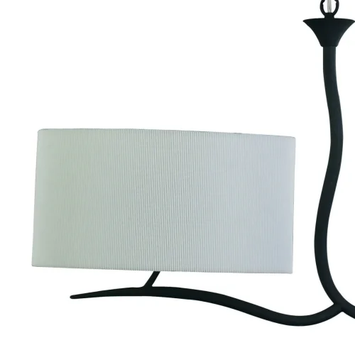 Люстра подвесная  EVE FORJA - P. CREMA 1150 Mantra белая на 4 лампы, основание серое в стиле современный  фото 4