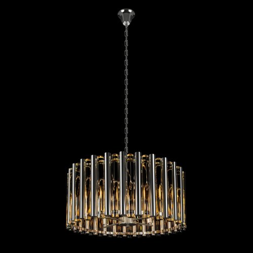 Люстра подвесная Boucle 10438/4 LOFT IT прозрачная на 4 лампы, основание никель в стиле современный фото 4 Люстра подвесная Boucle 10438/4 LOFT IT прозрачная на 4 лампы, основание никель в стиле современный фото 4