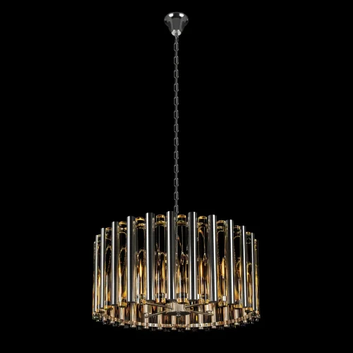 Люстра подвесная Boucle 10438/4 LOFT IT прозрачная на 4 лампы, основание никель в стиле современный фото 4 Люстра подвесная Boucle 10438/4 LOFT IT прозрачная на 4 лампы, основание никель в стиле современный фото 4