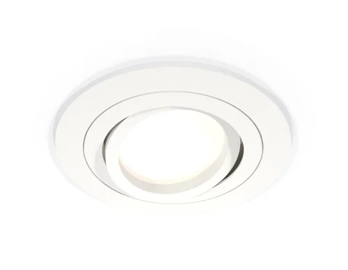 Светильник точечный Techno Spot XC XC7621080 Ambrella light белый 1 лампа, основание белое в стиле хай-тек современный круглый