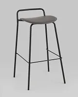 Стул барный Mantis, экокожа, темно-серый УТ000038915 Stool Group, /, ножки//, размеры - *835***465*470