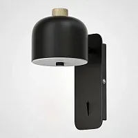 Настенный светильник STILLE Черный 178473-26 ImperiumLoft чёрный 1 лампа, основание чёрное в стиле современный лофт 