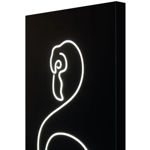 Пано декоративное LED Trazos 7265 Mantra чёрный на 1 лампа, основание чёрное в стиле современный панно фото 2