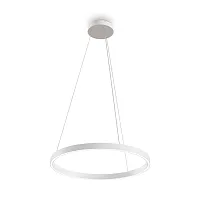 Светильник подвесной LED Rim MOD058PL-L32WK Maytoni белый 1 лампа, основание белое в стиле современный хай-тек минимализм кольца