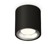 Светильник накладной Techno spot XS7532023 Ambrella light чёрный 1 лампа, основание чёрное в стиле хай-тек современный круглый
