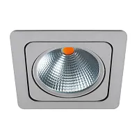 Светильник точечный LED Vascello G 61663 Eglo серебряный 1 лампа, основание серебряное в стиле хай-тек современный 