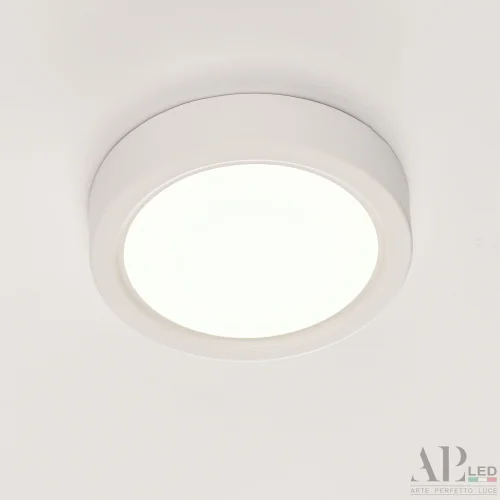 Светильник накладной LED Ingrid 3322.LDY6004M/6W/6K Arte Perfetto Luce белый 1 лампа, основание белое в стиле модерн круглый фото 12