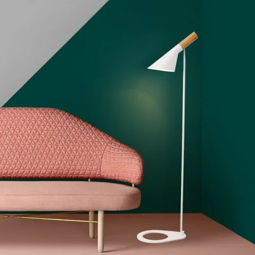 Торшер AJ Floor by Arne Jacobsen for Louis Poulsen 101782-26 ImperiumLoft чёрный на 1 лампу, основание чёрное в стиле современный фото 12