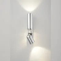 Бра LED VENTO AP15W LED CHROME Crystal Lux прозрачный на 1 лампу, основание хром в стиле современный 