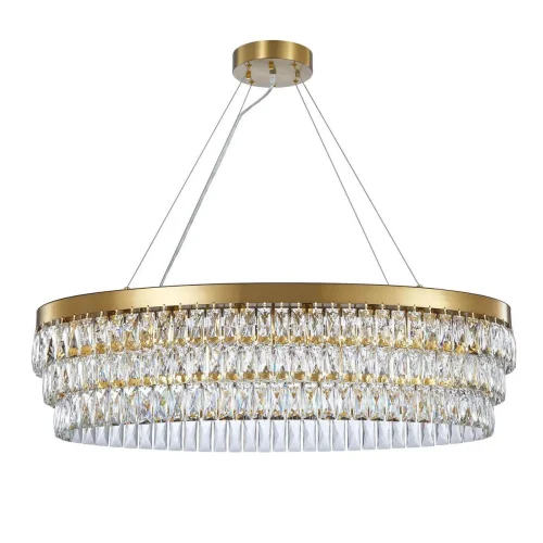 Люстра подвесная Magnitudo 2206-16C Favourite прозрачная на 16 ламп, основание золотое в стиле современный  фото 2