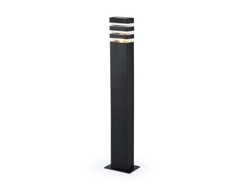 Парковый светильник ST2588 Ambrella light уличный IP54 чёрный на 1 лампу, плафон чёрный в стиле современный хай-тек E27
