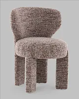 Стул Lainr, бордовый меланж УТ000041682 Stool Group, бордовый/букле, ножки/ткань/бордовый, размеры - *****мм