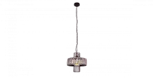 Светильник подвесной лофт INDUSTRIAL 1823.1 Lucia Tucci чёрный 1 лампа, основание чёрное в стиле лофт 