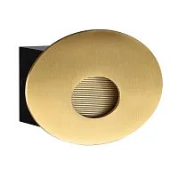 Светильник точечный LED Escala 7167/3WL Odeon Light бронзовый на 1 лампу, основание бронзовое в стиле классический современный подсветка для лестниц и ступеней