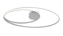 Люстра потолочная LED Praiano OML-04907-64 Omnilux белая на 1 лампу, основание белое в стиле хай-тек 