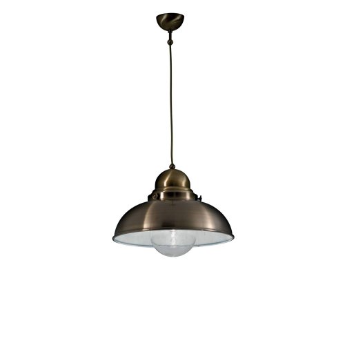 Светильник подвесной SAILOR SP1 D43 BRUNITO Ideal Lux бронзовый 1 лампа, основание бронзовое в стиле лофт 