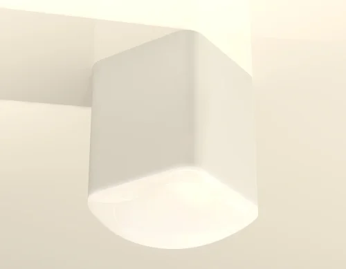 Светильник накладной Techno Spot XS XS7812022 Ambrella light белый 1 лампа, основание белое в стиле хай-тек современный квадратный фото 3