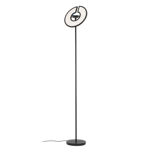 Торшер LED RGB с пультом Loong CL810031 Citilux с пультом чёрный белый на 1 лампу, основание чёрное в стиле современный хай-тек фото 2 Торшер LED RGB с пультом Loong CL810031 Citilux с пультом чёрный белый на 1 лампу, основание чёрное в стиле современный хай-тек фото 2