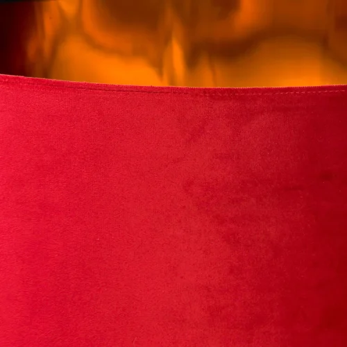 Торшер Levy LSP-0668 Lussole на треноге красный 1 лампа, основание чёрное в стиле современный кантри
 фото 2