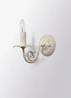 Бра LAME W139.1 Antique White Lucia Tucci без плафона 1 лампа, основание белое в стиле классический арт-деко 