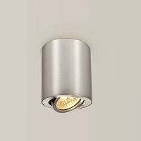 Светильник накладной Дюрен CL538110 Citilux серый 1 лампа, основание серое в стиле современный круглый