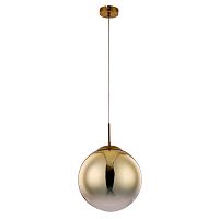 Светильник подвесной Jupiter Gold A7963SP-1GO Arte Lamp золотой 1 лампа, основание золотое в стиле модерн шар
