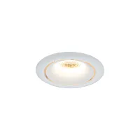 Светильник точечный LED Yin DL031-L12W3K-D-W Maytoni белый 1 лампа, основание белое в стиле современный хай-тек 