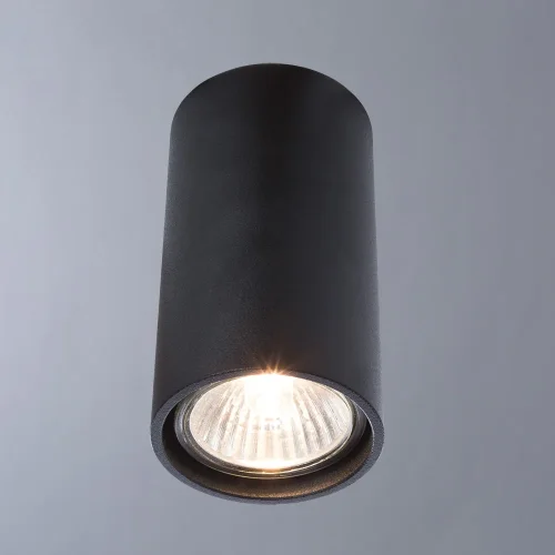 Светильник накладной Gavroche 1354/04 PL-1 Divinare чёрный 1 лампа, основание чёрное в стиле современный круглый фото 2