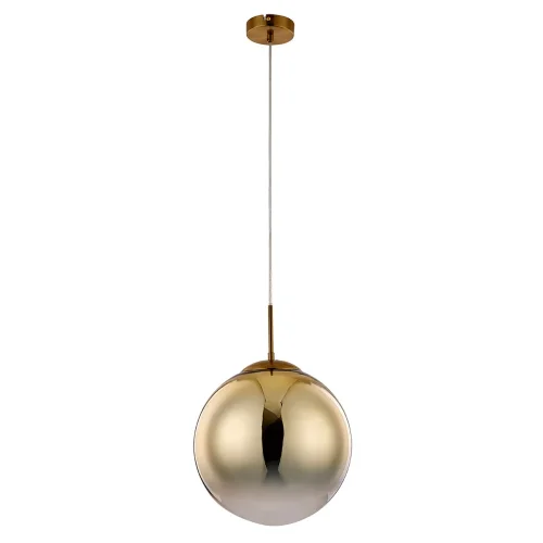 Светильник подвесной Jupiter Gold A7963SP-1GO Arte Lamp золотой на 1 лампу, основание золотое в стиле современный шар