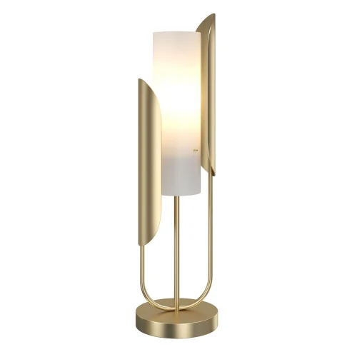 Настольная лампа Сipresso Z014TL-01G Maytoni белая 1 лампа, основание золотое металл в стиле современный  фото 3