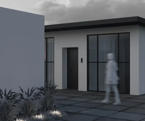 Ландшафтный светильник LED Cane O504FL-L1B3K Maytoni уличный IP65 чёрный на 1 лампу, плафон чёрный в стиле современный хай-тек LED фото 9 Ландшафтный светильник LED Cane O504FL-L1B3K Maytoni уличный IP65 чёрный на 1 лампу, плафон чёрный в стиле современный хай-тек LED фото 9