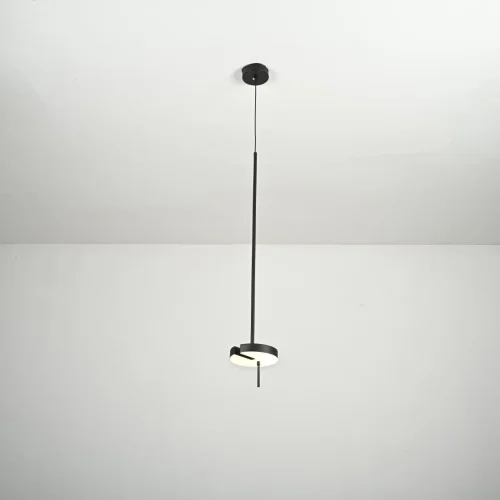 Светильник подвесной LED Talk 151697-26 ImperiumLoft чёрный 1 лампа, основание чёрное в стиле современный хай-тек  фото 4