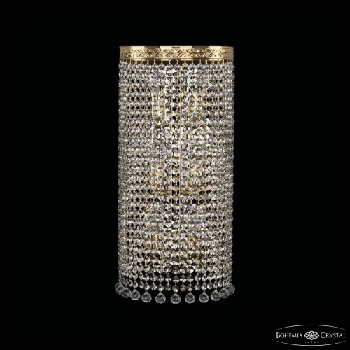 Бра 83401B/25IV-50 G Balls Bohemia Ivele Crystal прозрачный на 6 ламп, основание золотое в стиле современный классический r