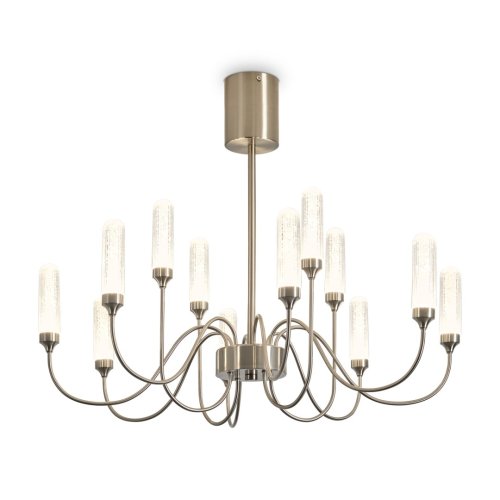 Люстра потолочная LED Alias FR2050CL-L36N Freya прозрачная на 1 лампу, основание никель в стиле классический американский Люстра потолочная LED Alias FR2050CL-L36N Freya прозрачная на 1 лампу, основание никель в стиле классический американский