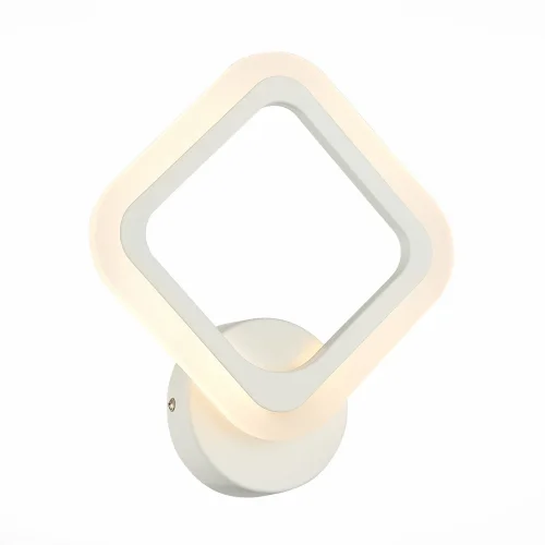 Бра LED Samuro SLE500151-01 Evoled белый на 1 лампа, основание белое в стиле хай-тек современный квадраты