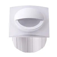 Встраиваемый светильник уличный LED Scala 358095 Novotech уличный IP65 белый на 1 лампу, плафон белый в стиле современный LED